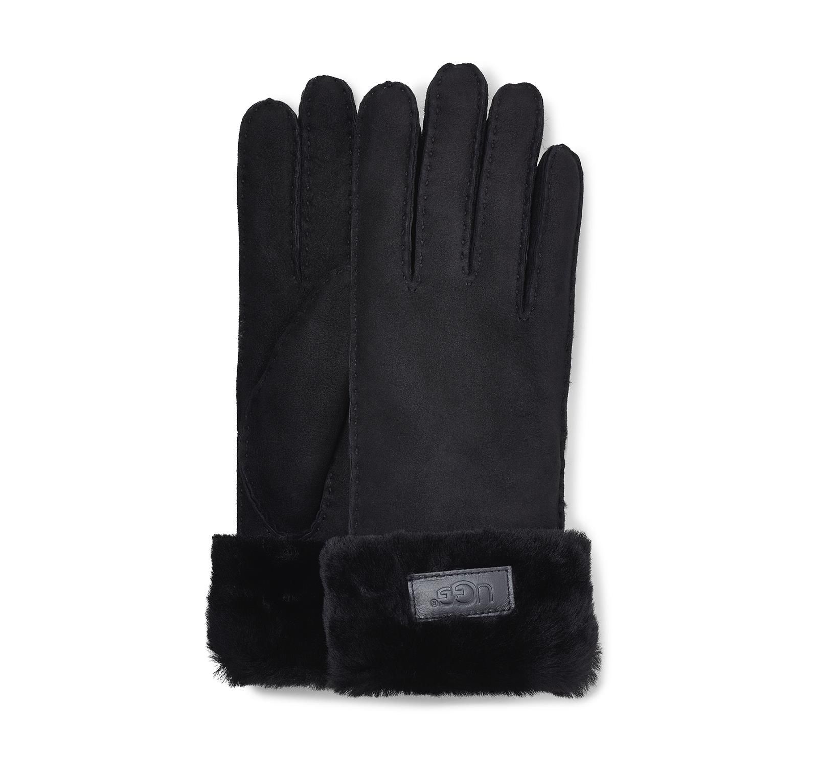 UGG Handschoen Zwart dames (17371 Seamed Glove - 17371 Seamed Glove) - Rigi